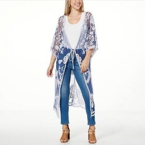 Vince Camino lace topper BLUE